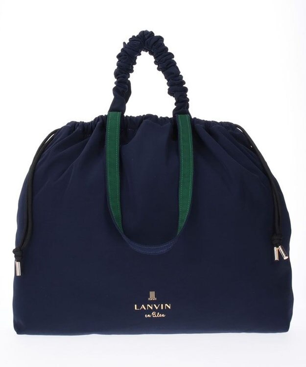 LANVIN en Bleu クラリス 2wayバッグ ネイビー