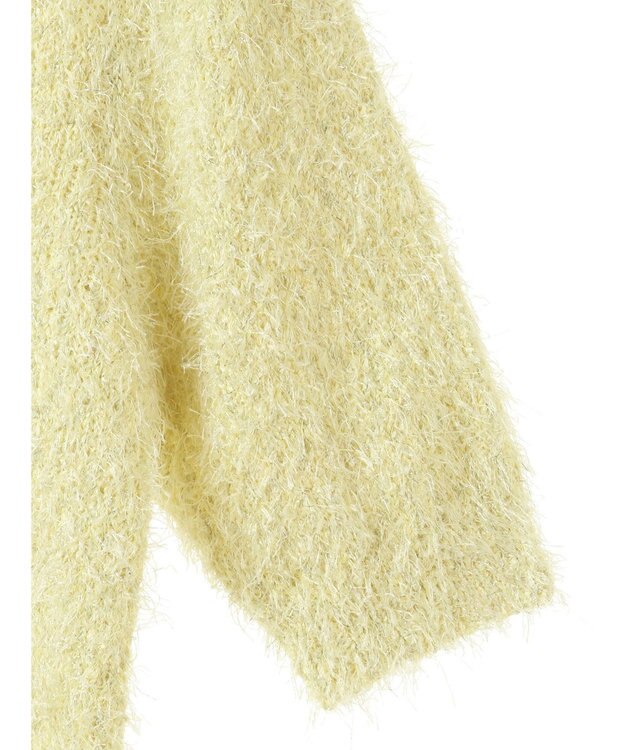 Green Parks ａ．ラメシャギーニットプルオーバー Yellow