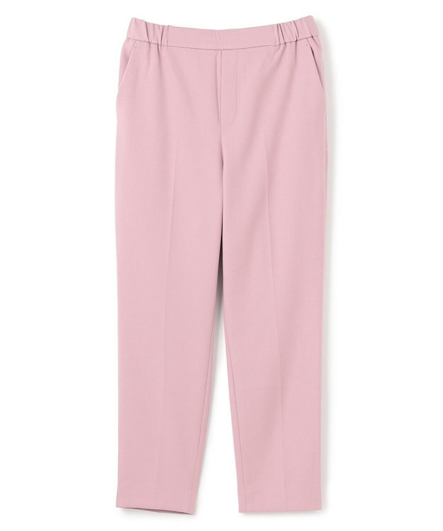 UNFILO 裏起毛テーパードパンツ ピンク