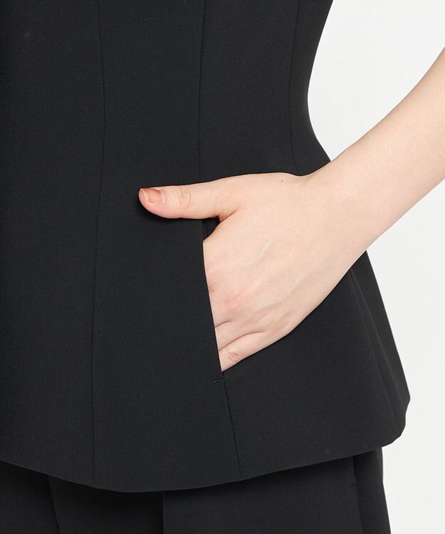 uncrave プルーフダブルクロス ジレ ブラック