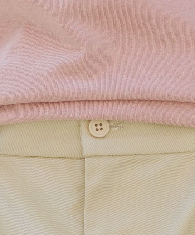 WEGO キーチャーム付きチノカーブパンツ ベージュ