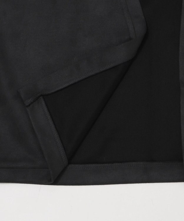 WEGO 【ユニセックス着用アITEM/２点SET】フェイクスウェードアンサンブルカーディガン ブラック中濃色