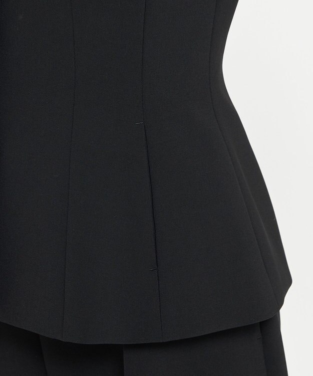 uncrave プルーフダブルクロス ジレ ブラック