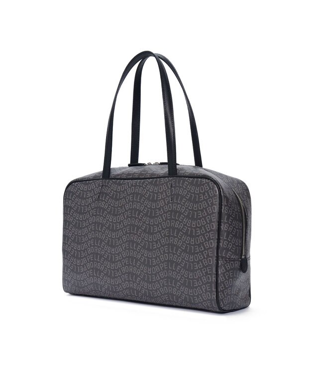 PELLE BORSA ミディアムボストン Grise グリーズ 9115 ブラック