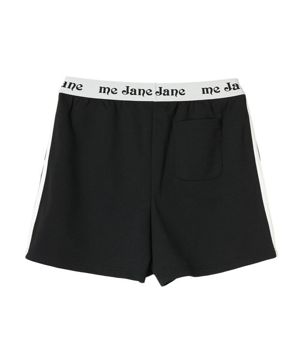 Green Parks ｍｅ　Ｊａｎｅ／ウエストロゴショートパンツ Black