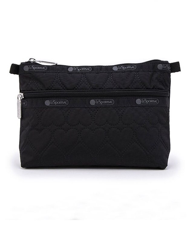 LeSportsac COSMETIC CLUTCH/ブラックハートデボス ブラックハートデボス