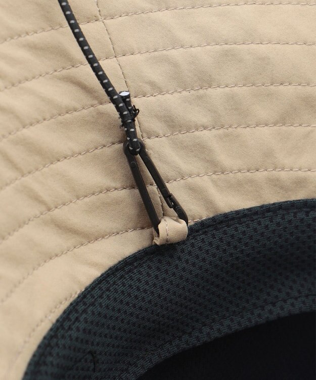 UNFILO FINE MOVE アシンメトリー ハット ベージュ