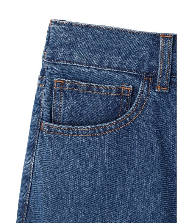 Green Parks Ａラインデニムスカート Indigo