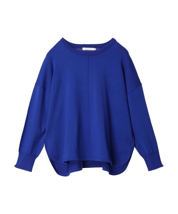 AMERICAN HOLIC センターシームラウンドニットプルオーバー Blue