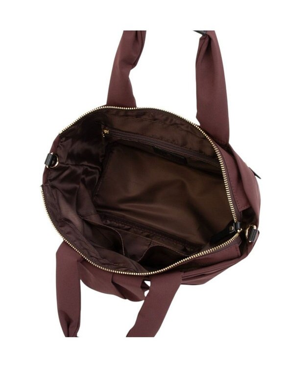 LANVIN en Bleu ルクリア 2WAYトートバッグ チョコ