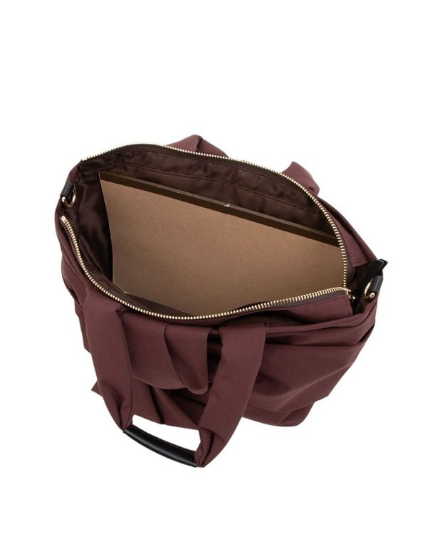 LANVIN en Bleu ルクリア 2WAYトートバッグ チョコ