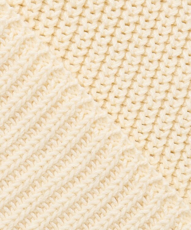 J.PRESS YORK STREET 【UNISEX】チルデンニット アイボリー系