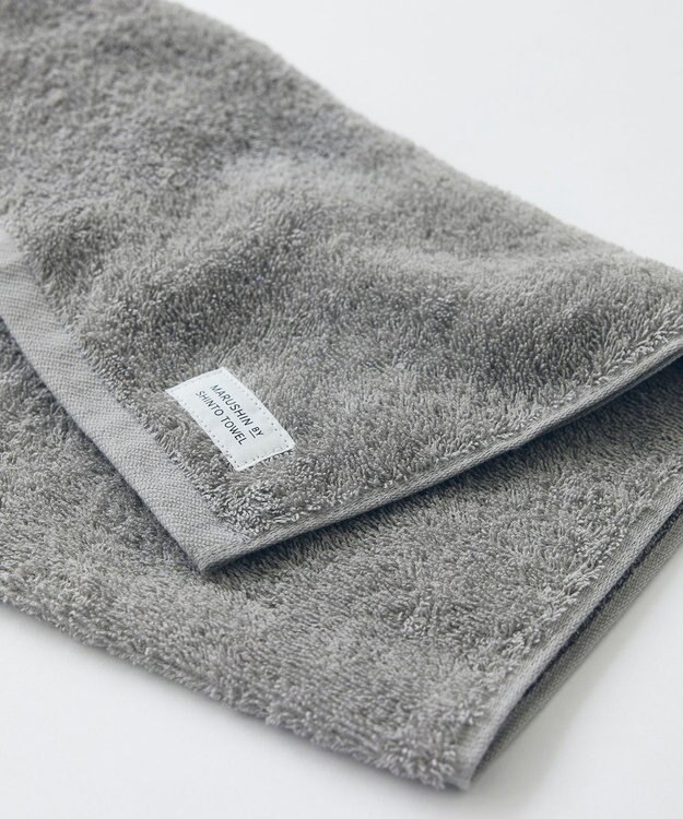 SHINTO TOWEL ユキネサラシ フェイスタオル グレー