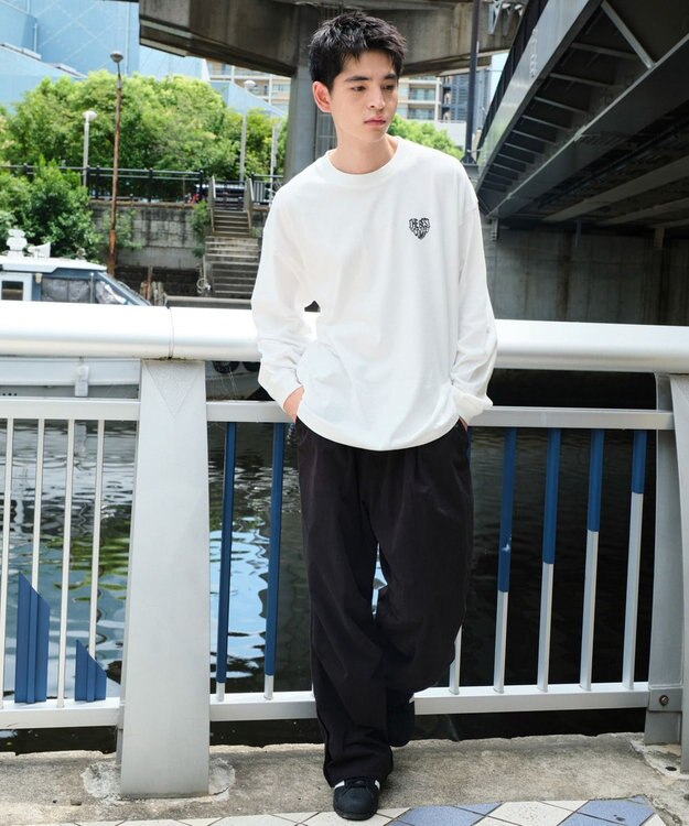 WEGO 【ユニセックス着用ITEM】ガールフレンドグラフィックBIGロンT（LS） ホワイト