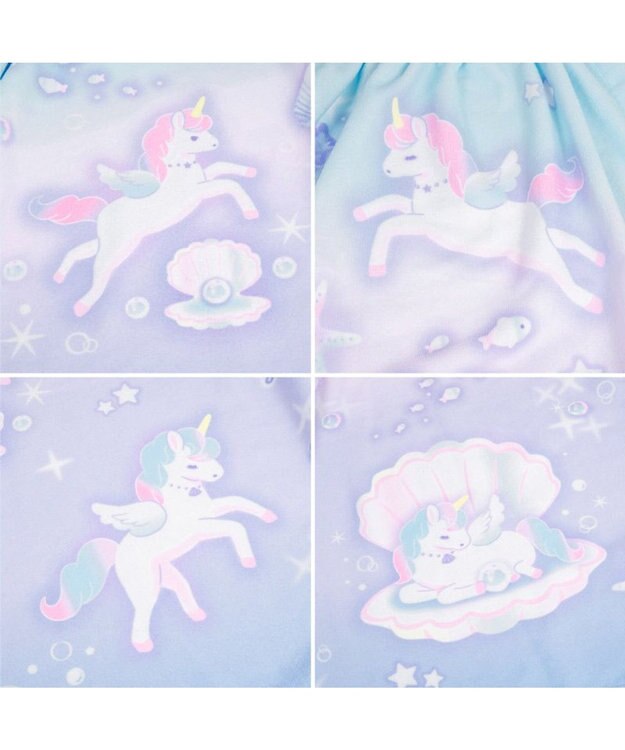 Mother garden マザーガーデン ユニコーン 水泳 ラップタオル 80cm ユニコーン