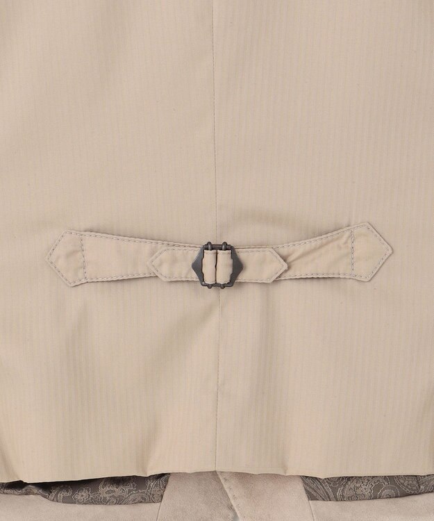 JOSEPH ABBOUD 【ゴートスウェード/軽量/ソフト/ストレッチ】ゴートスウェード ベスト ライトグレー系