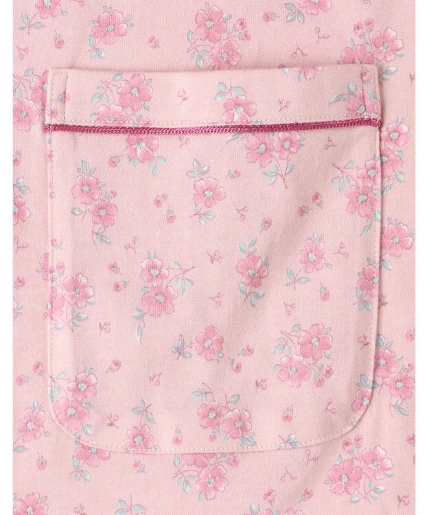 Wing パジャマ 長袖 長ズボン 綿100%(本体) レディース EP6008 ウイング／ワコール ピンク