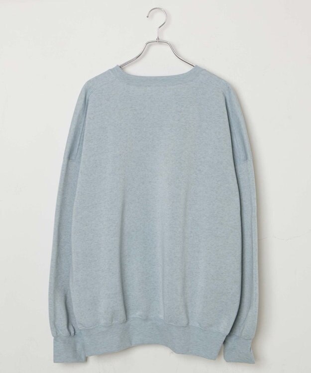 WEGO 【ユニセックス着用/MLXLサイズ展開/新色追加/裏起毛】スウェットプルオーバー 杢グレー