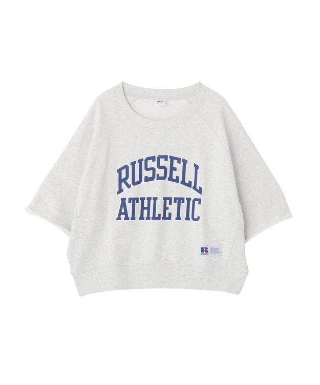 AMERICAN HOLIC 【RUSSELL】ロゴ半袖スウェット Gray Mixture