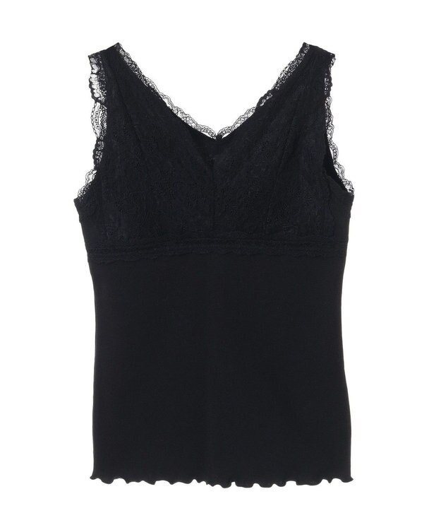 earth music&ecology ２ＷＡＹレースタンクトップ Black