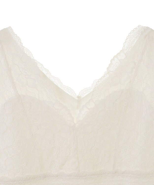 earth music&ecology ２ＷＡＹレースタンクトップ Ivory