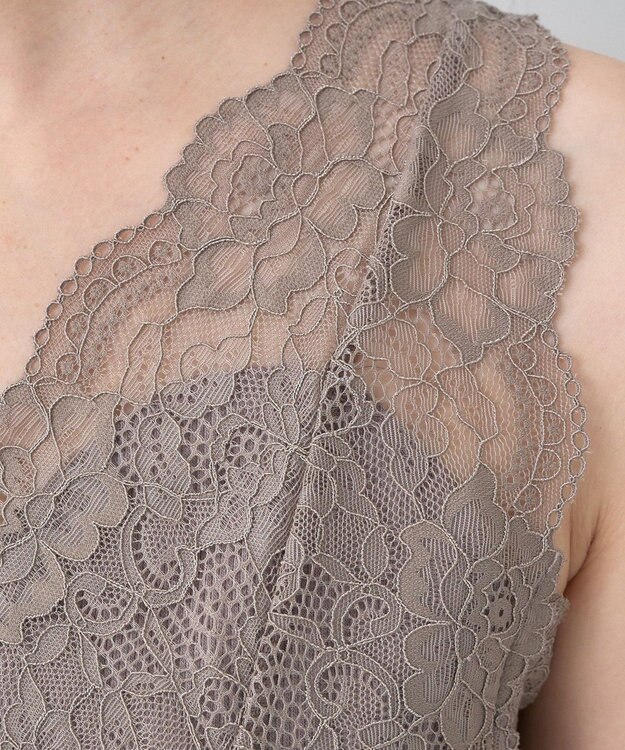 earth music&ecology ２ＷＡＹレースタンクトップ Mocha