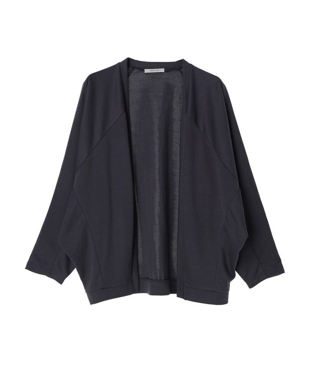 Green Parks ドルマン袖トッパーカーディガン Dark Gray