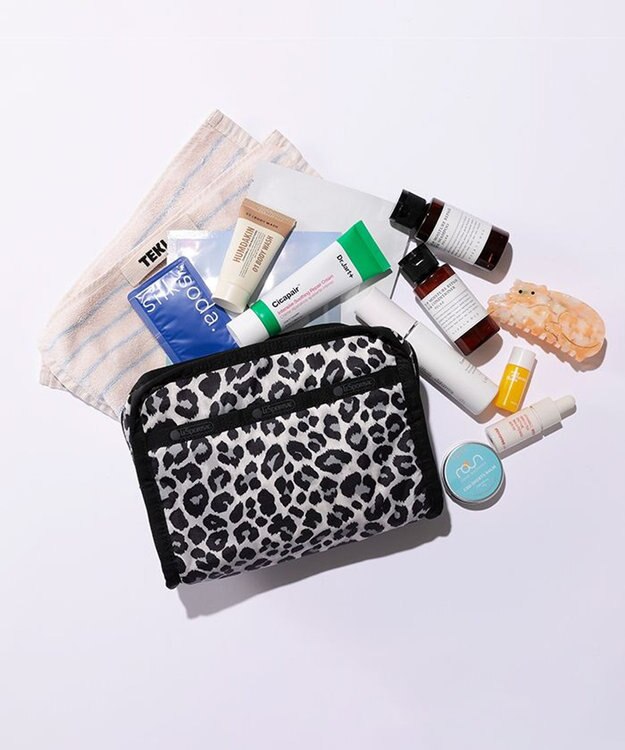 LeSportsac TECH ORGANIZER/ニュートラルレオパード ニュートラルレオパード