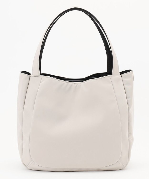 Y'SACCS 【ムック本掲載】ナイロンボンディングトート　Mサイズ アイボリー