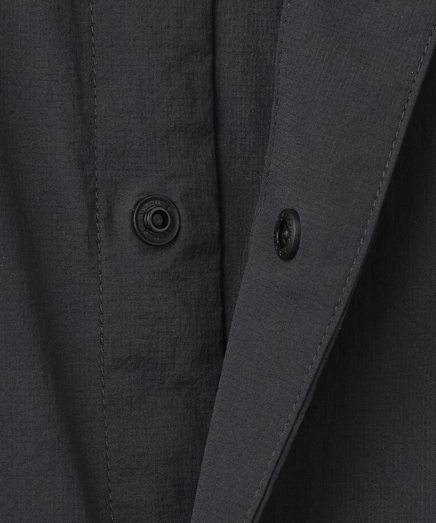 UNFILO MENS LIGHT MOVE 半袖シャツ チャコール