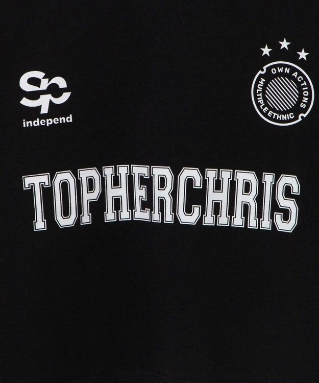 WEGO ライングラフィックショートT ブラック