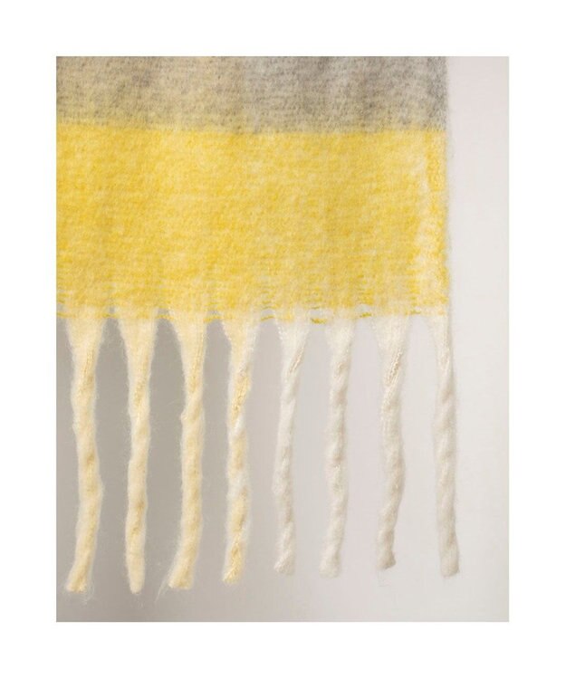 UNBILLION カカトゥ kakatoo / ブロックチェックストール ベージュ