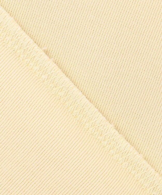 組曲 【パールボタン付き】ダンボールジャージー カーディガン イエロー系