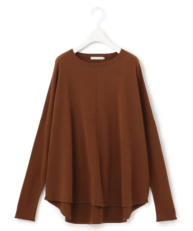 ICB 【洗える・WEB限定カラーあり】 ヴィスコースワイド プルオーバー テラコッタ系