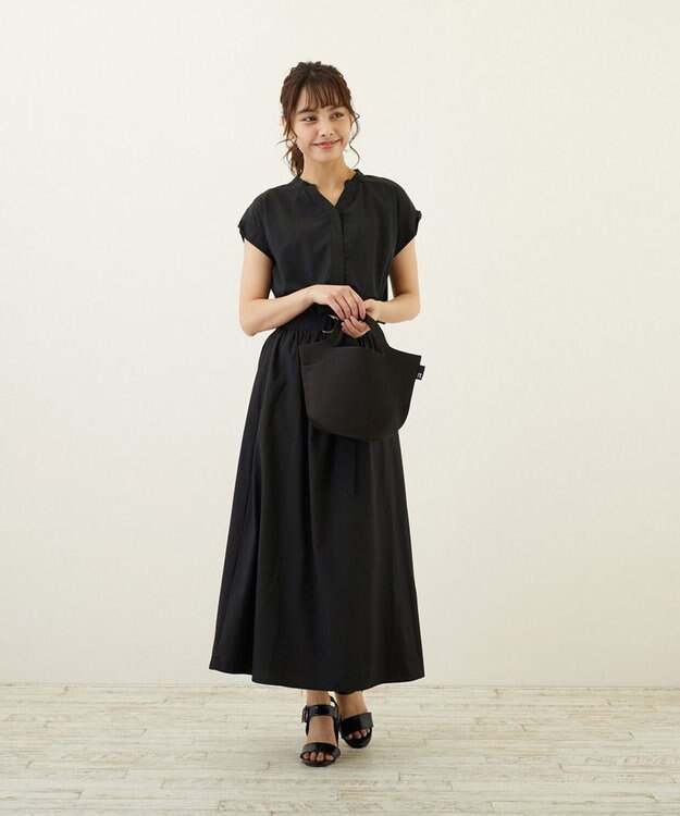 ROOTOTE 0256【環境にやさしい帽子みたいなルートート】/ RO.ポーノ.デリ-A 01：ブラック