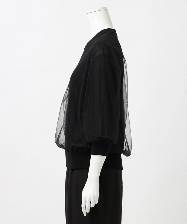 23区 【GOLD LABEL】チュールニット ブラック系