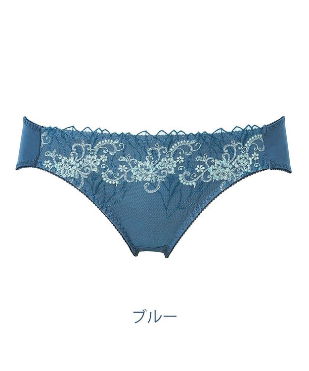 BRADELIS New York 【NuBra】エメ ショーツ  デザインヌーブラ ブルー