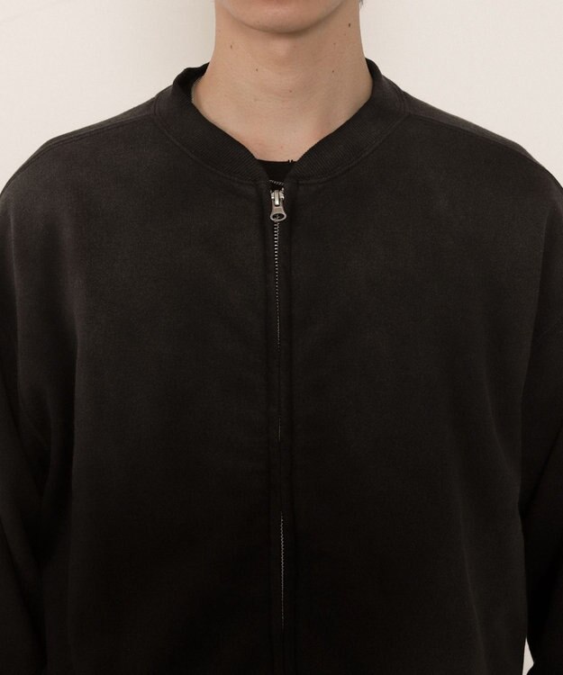 WEGO ブラストダブルZIPスウェットカーディガン ブラック