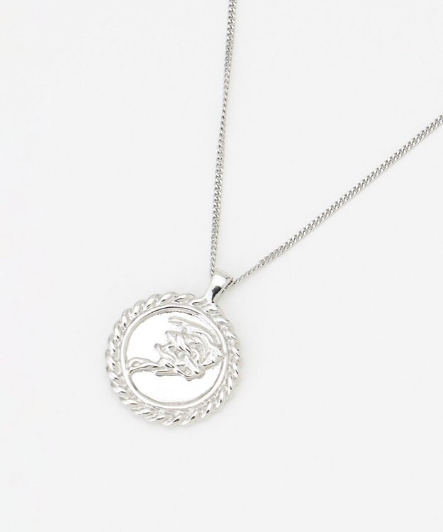 ICB ゼフィロスメダルネックレス シルバー系