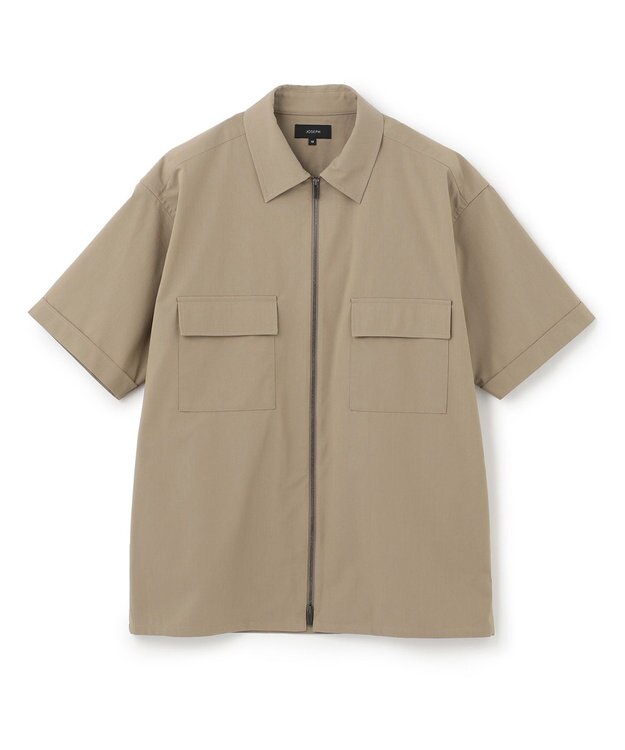 JOSEPH HOMME ハイツイストボイル　CPOシャツ ベージュ系