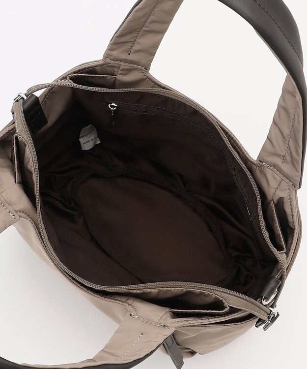 Y'SACCS ふんわりラウンド2WAYトート Sサイズ グレージュ