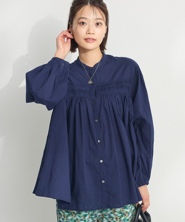 インド綿ピンタックブラウス / CRAFT STANDARD BOUTIQUE