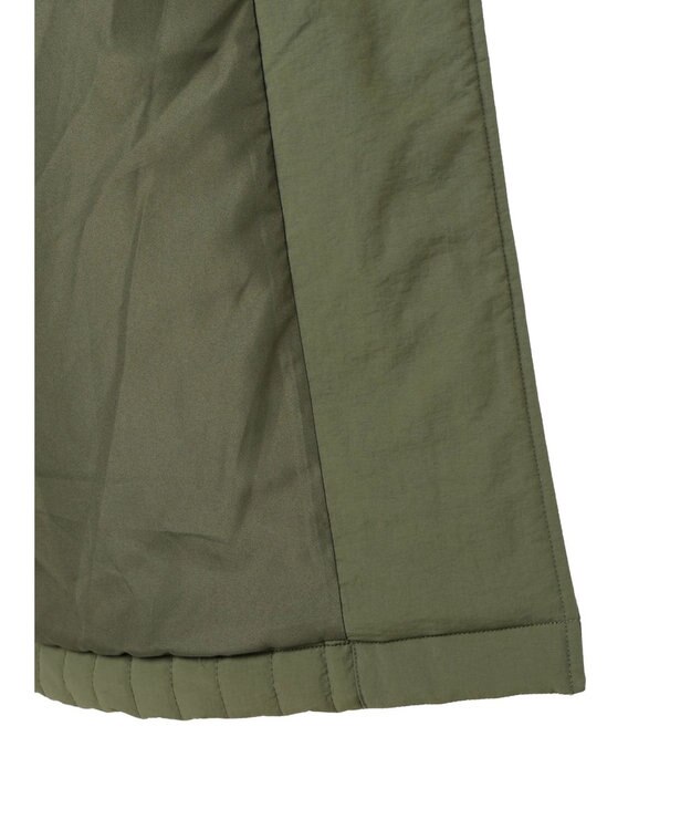 AMERICAN HOLIC キルポカ異素材Ｍｉｘロングコート Khaki