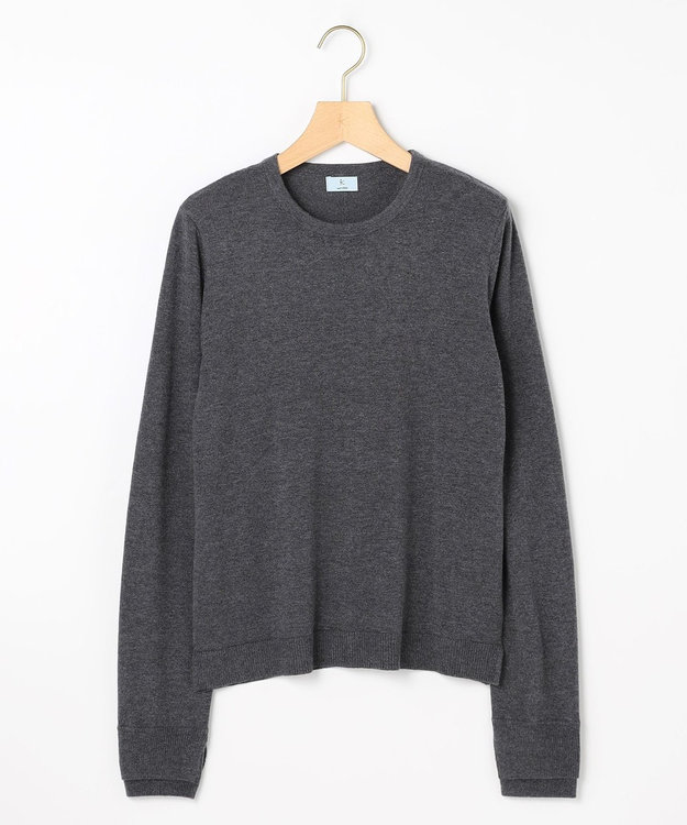 組曲 S ニューシックニットクルーネックプルオーバー グレー系