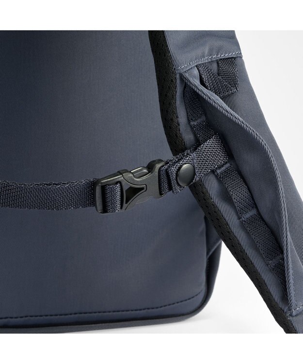 ACE BAGS & LUGGAGE W&.Day/Night ポッケスアプト ラウンドリュック A4サイズ 14.0インチPC収納 20221 ダブルアンドデイナイト ブルーグレー