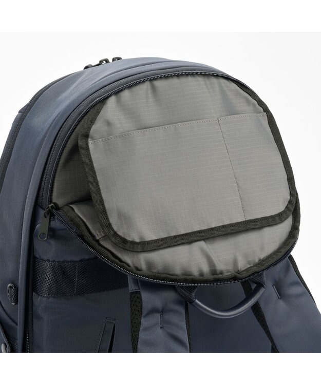 ACE BAGS & LUGGAGE W&.Day/Night ポッケスアプト ラウンドリュック A4サイズ 14.0インチPC収納 20221 ダブルアンドデイナイト ブルーグレー