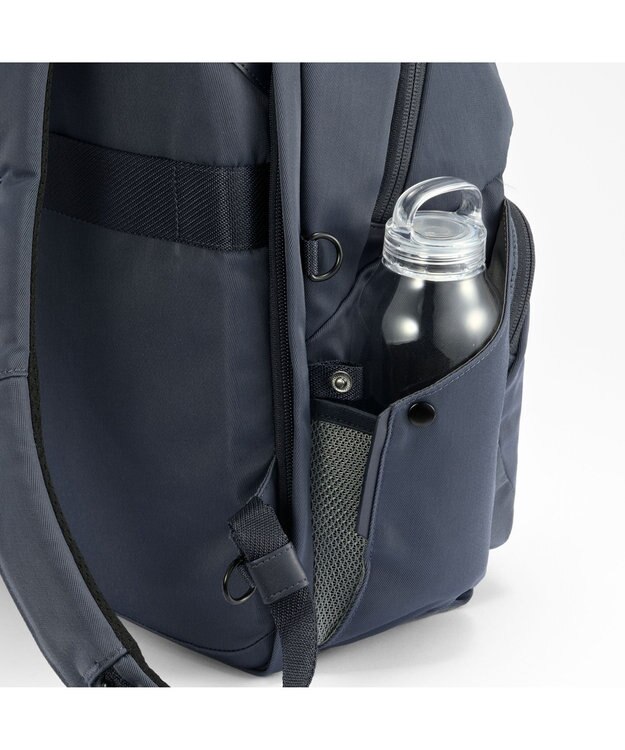 ACE BAGS & LUGGAGE W&.Day/Night ポッケスアプト ラウンドリュック A4サイズ 14.0インチPC収納 20221 ダブルアンドデイナイト ブルーグレー