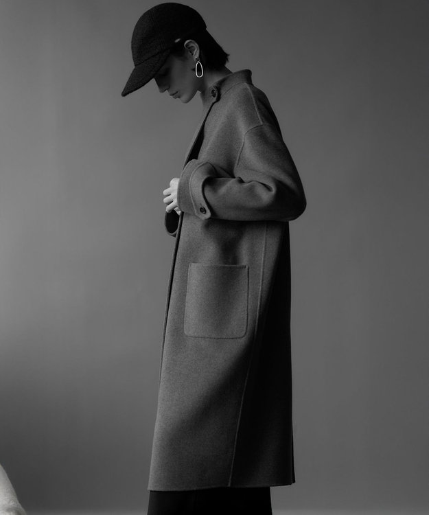 MANTECOPureリバー スタンドカラーコート / 23区 | ファッション