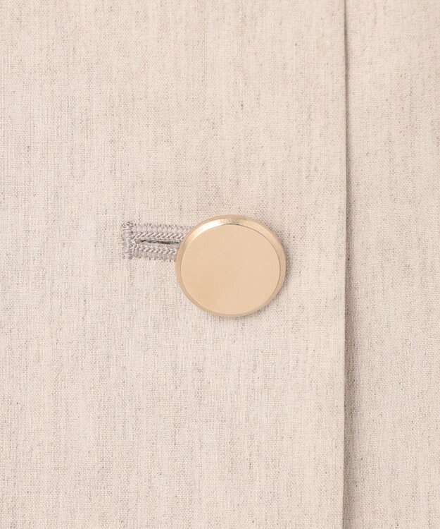 自由区 S 【セットアップ対応・洗える】LIPストレッチテーラード ジレ フラックス