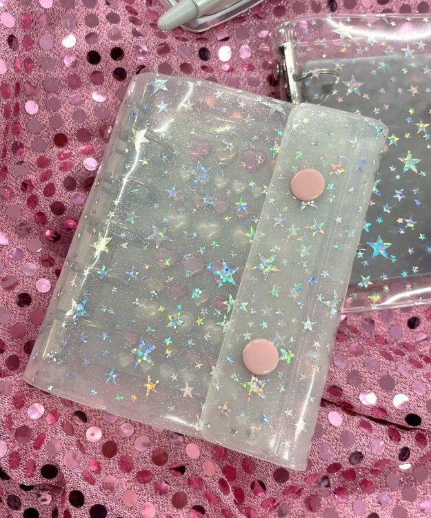 WEGO 星柄シールバインダー 柄1